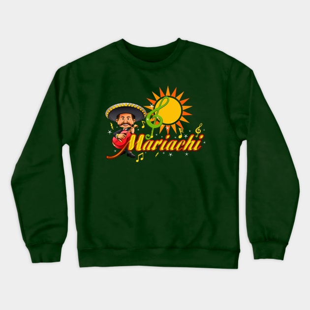 Mariachi Crewneck Sweatshirt by Peter Awax